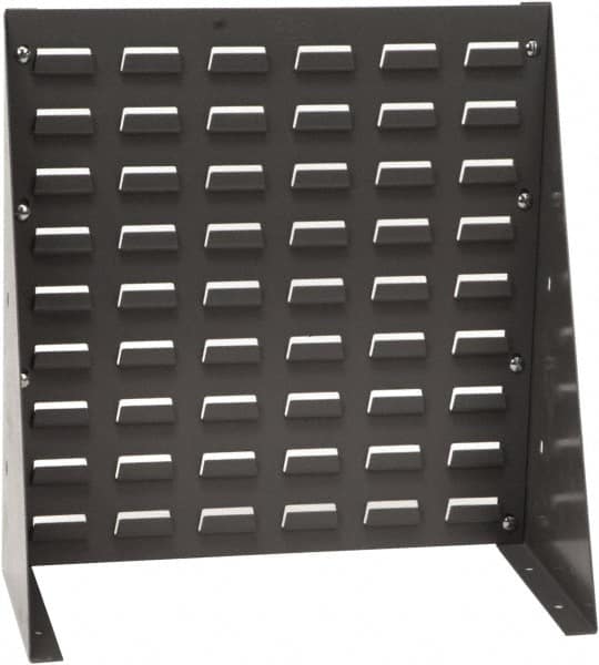 Quantum Storage - 140 Lb Capacity, 8" Deep x 18" Wide x 19" High, Steel Bench Rack - 1 Side - Caliber Tooling