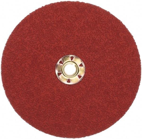 3M - 7" Diam 36 Grit Fiber Disc - Very Coarse Grade, Ceramic, 8,600 Max RPM, Series 987C - Caliber Tooling