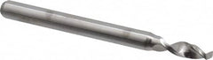 SGS - #37, 130° Drill Point, 1/8" Shank Diam, Regular Spiral Circuit Board Drill Bit - Caliber Tooling