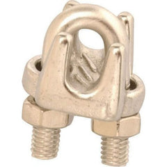 Campbell - Wire Rope Hardware & Accessories Type: Wire Rope Clip For Rope Diameter: 1/8 (Inch) - Caliber Tooling