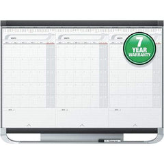 Quartet - 24" High x 36" Wide Dry Erase - Fiberboard/Plastic Frame, Includes Dry-Erase Marker & Mounting Kit - Caliber Tooling