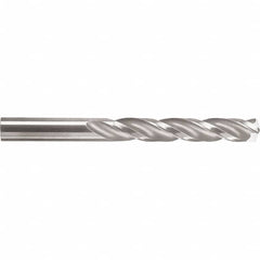 Screw Machine Length Drill Bit: 0.3543″ Dia, 150 °, Solid Carbide Coated, Right Hand Cut, Spiral Flute, Straight-Cylindrical Shank, Series 103