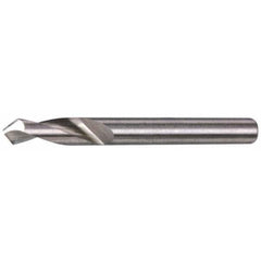 Accupro - 3mm Body Diam, 90°, 38mm OAL, Solid Carbide Spotting Drill - Caliber Tooling