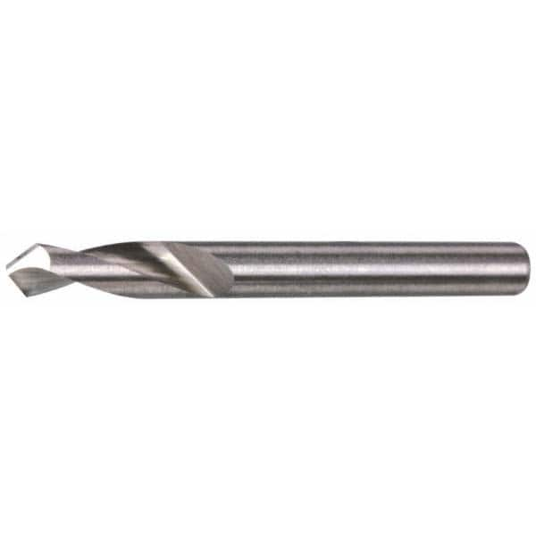 Accupro - 1/2" Body Diam, 90°, 3" OAL, Solid Carbide Spotting Drill - Caliber Tooling