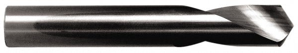 Made in USA - 7/8" Body Diam, 120°, 4" OAL, Solid Carbide Spotting Drill - Caliber Tooling