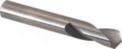 Made in USA - 7/16" Body Diam, 120°, 3" OAL, Solid Carbide Spotting Drill - Caliber Tooling