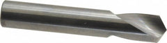 Made in USA - 1/2" Body Diam, 120°, 3" OAL, Solid Carbide Spotting Drill - Caliber Tooling