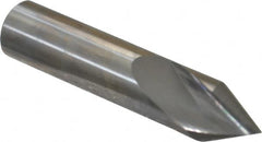 Made in USA - 5/8" Body Diam, 60°, 3" OAL, Solid Carbide Spotting Drill - Caliber Tooling