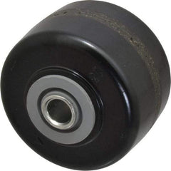 Albion - 3-1/4 Inch Diameter x 2 Inch Wide, Phenolic Caster Wheel - 700 Lb. Capacity, 2-3/16 Inch Hub Length, 1/2 Inch Axle Diameter, Roller Bearing - Caliber Tooling