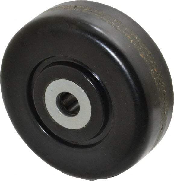 Albion - 3-1/2 Inch Diameter x 1-1/4 Inch Wide, Phenolic Caster Wheel - 400 Lb. Capacity, 1-3/8 Inch Hub Length, 1/2 Inch Axle Diameter, Roller Bearing - Caliber Tooling