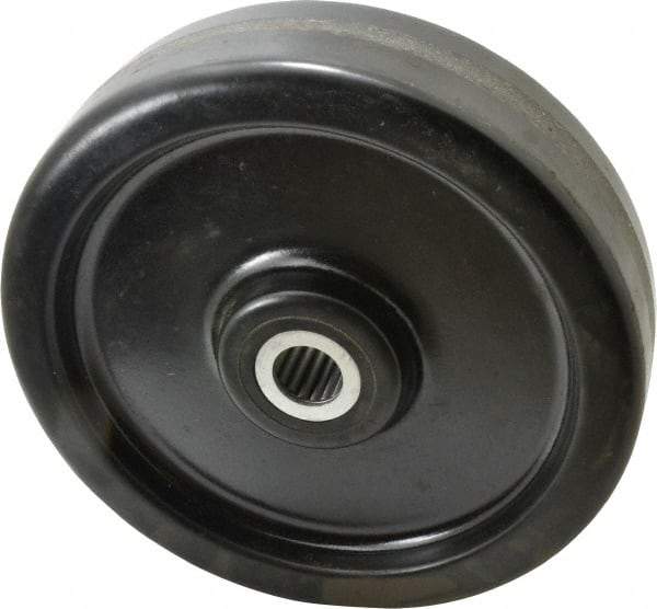 Albion - 12 Inch Diameter x 3 Inch Wide, Phenolic Caster Wheel - 3,500 Lb. Capacity, 3-1/4 Inch Hub Length, 1-1/4 Inch Axle Diameter, Roller Bearing - Caliber Tooling