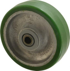 Albion - 5 Inch Diameter x 1-1/2 Inch Wide, Polyurethane Caster Wheel - 720 Lb. Capacity, 1-7/8 Inch Hub Length, 1/2 Inch Axle Diameter, Roller Bearing - Caliber Tooling