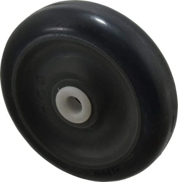 Albion - 5 Inch Diameter x 1-1/4 Inch Wide, Polyurethane Caster Wheel - 440 Lb. Capacity, 1-1/4 Inch Hub Length, 1/2 Inch Axle Diameter, Delrin Bearing - Caliber Tooling