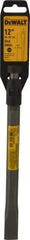 DeWALT - 1" Head Width, 12" OAL, 1-1/4" Shank Diam, Cold Chisel - Spline Drive, Spline Shank, Steel - Caliber Tooling