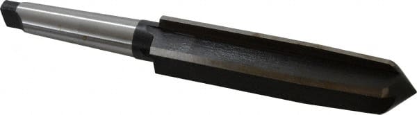 Interstate - 2" Reamer Diam, 1-1/4" Small End Diam, 4MT Morse Taper Shank, 7-3/8" Flute, Bridge Reamer - Caliber Tooling