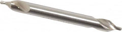 Walter-Titex - Metric Plain Cut 60° Incl Angle High Speed Steel Combo Drill & Countersink - Caliber Tooling