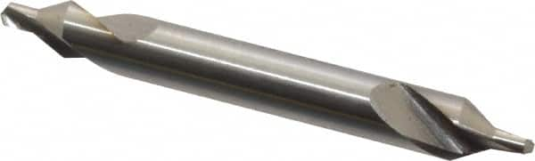 Walter-Titex - Metric Plain Cut 60° Incl Angle High Speed Steel Combo Drill & Countersink - Caliber Tooling