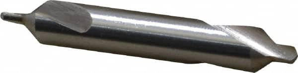 Interstate - #4 Plain Cut 82° Incl Angle High Speed Steel Combo Drill & Countersink - Caliber Tooling