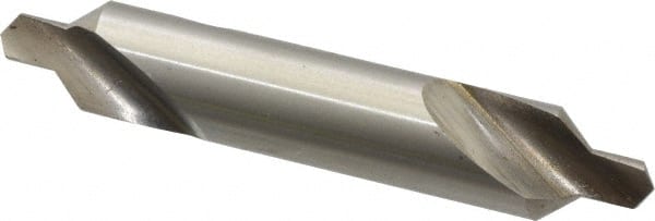 Interstate - #6 Plain Cut 82° Incl Angle High Speed Steel Combo Drill & Countersink - Caliber Tooling