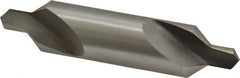 Interstate - #8 Plain Cut 82° Incl Angle High Speed Steel Combo Drill & Countersink - Caliber Tooling