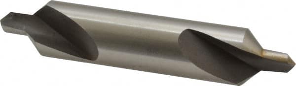 Interstate - #7 Plain Cut 90° Incl Angle High Speed Steel Combo Drill & Countersink - Caliber Tooling