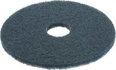 3M - Scrubbing Pad - 16" Machine, Blue Pad, Nylon & Polyester - Caliber Tooling