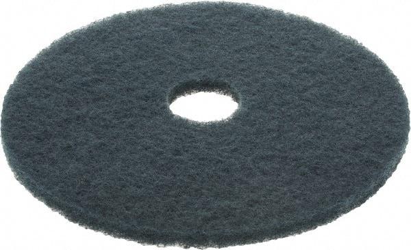 3M - Scrubbing Pad - 18" Machine, Blue Pad, Nylon & Polyester - Caliber Tooling