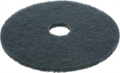 3M - Scrubbing Pad - 18" Machine, Blue Pad, Nylon & Polyester - Caliber Tooling