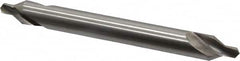 Interstate - #6 Plain Cut 60° Incl Angle High Speed Steel Combo Drill & Countersink - Caliber Tooling