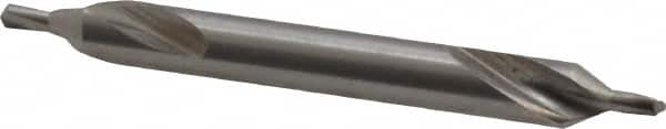 Interstate - #2 Plain Cut 60° Incl Angle Cobalt Combo Drill & Countersink - Caliber Tooling