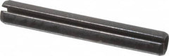 Value Collection - 2mm Diam x 16mm Long Slotted Spring Pin - Grade 1070-1080 Steel, Plain Finish - Caliber Tooling