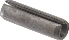 Value Collection - 6mm Diam x 20mm Long Slotted Spring Pin - Grade 1070-1080 Steel, Plain Finish - Caliber Tooling