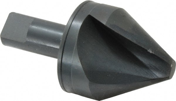 M.A. Ford - 2" Head Diam, 3/4" Shank Diam, 1 Flute 60° High Speed Steel Countersink - Caliber Tooling