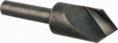 M.A. Ford - 1/2" Head Diam, 1/4" Shank Diam, 1 Flute 82° High Speed Steel Countersink - Caliber Tooling