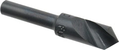 M.A. Ford - 3/8" Head Diam, 1/4" Shank Diam, 1 Flute 90° High Speed Steel Countersink - Caliber Tooling