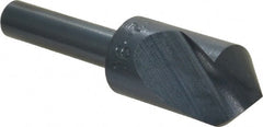 M.A. Ford - 1/2" Head Diam, 1/4" Shank Diam, 1 Flute 90° High Speed Steel Countersink - Caliber Tooling