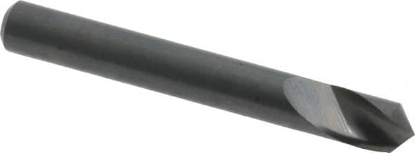 M.A. Ford - 1/4" Head Diam, 1/4" Shank Diam, 1 Flute 100° High Speed Steel Countersink - Caliber Tooling