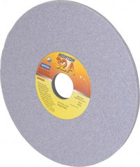 Norton - 8" Diam x 1-1/4" Hole x 1/4" Thick, H Hardness, 60 Grit Surface Grinding Wheel - Aluminum Oxide, Type 1, Medium Grade, 3,600 Max RPM, Vitrified Bond, No Recess - Caliber Tooling