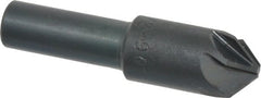 M.A. Ford - 1/2" Head Diam, 3/8" Shank Diam, 6 Flute 90° High Speed Steel Countersink - Caliber Tooling