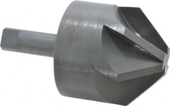 M.A. Ford - 3" Head Diam, 3/4" Shank Diam, 6 Flute 90° High Speed Steel Countersink - Caliber Tooling