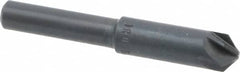 M.A. Ford - 5/16" Head Diam, 1/4" Shank Diam, 6 Flute 100° High Speed Steel Countersink - Caliber Tooling