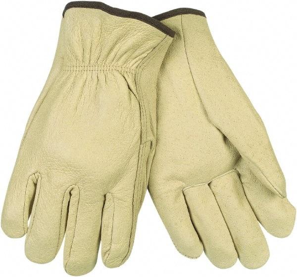 MCR Safety - Size S General Protection Work Gloves - For Work & Driver, Uncoated, Natural, Paired - Caliber Tooling