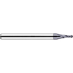 Harvey Tool - 0.09" Body Diam, 100°, 1-1/2" OAL, 2-Flute Solid Carbide Spotting Drill - Exact Industrial Supply