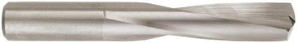 M.A. Ford - 0.266" 135° Spiral Flute Solid Carbide Screw Machine Drill Bit - ALtima Finish, Right Hand Cut, 1-1/2" Flute Length, 2-11/16" OAL, Straight Shank - Caliber Tooling