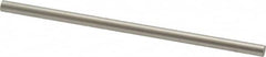 Interstate - M2 High Speed Steel Round Tool Bit Blank - 1/8" Wide x 1/8" High x 2-3/4" OAL, Ground - Exact Industrial Supply