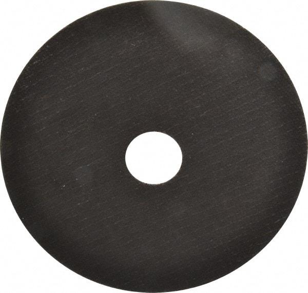 Made in USA - 12" 36 Grit Aluminum Oxide Cutoff Wheel - 7/64" Thick, 1" Arbor, 6,112 Max RPM, Use with Stationary Tools - Caliber Tooling