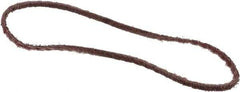 Brite Star - 1/4" Wide x 24" OAL, Aluminum Oxide Abrasive Belt - Aluminum Oxide, Medium, Nonwoven, Series SC-BS - Caliber Tooling