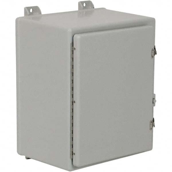 Wiegmann - NEMA 4X Fiberglass Standard Enclosure with Continuous Hinge Cover - Caliber Tooling