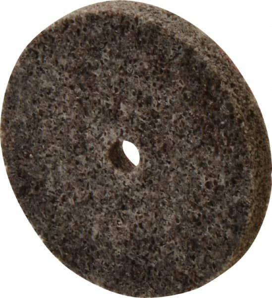 3M - 2" Diam, 1/4" Face Width, 1/4" Center Hole, Coarse Grade, Aluminum Oxide Deburring Wheel - Unitized, Hard Density 8 Grade, 22,100 RPM - Caliber Tooling