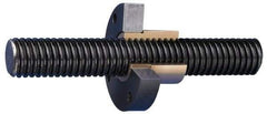 Keystone Threaded Products - 1/2-8 Acme, 6' Long, Alloy Steel Precision Acme Threaded Rod - Left Hand Thread, 2C Fit - Caliber Tooling